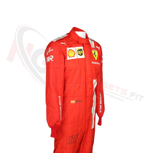 2020 Charles Leclerc Ferrari F1 Race Suit REPLICA