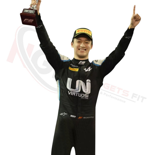 2021 Zhou Gunayu Formula 2 Costume