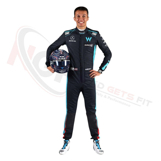 2022 New Alexander Albon Williams F1 Race Suit REPLICA