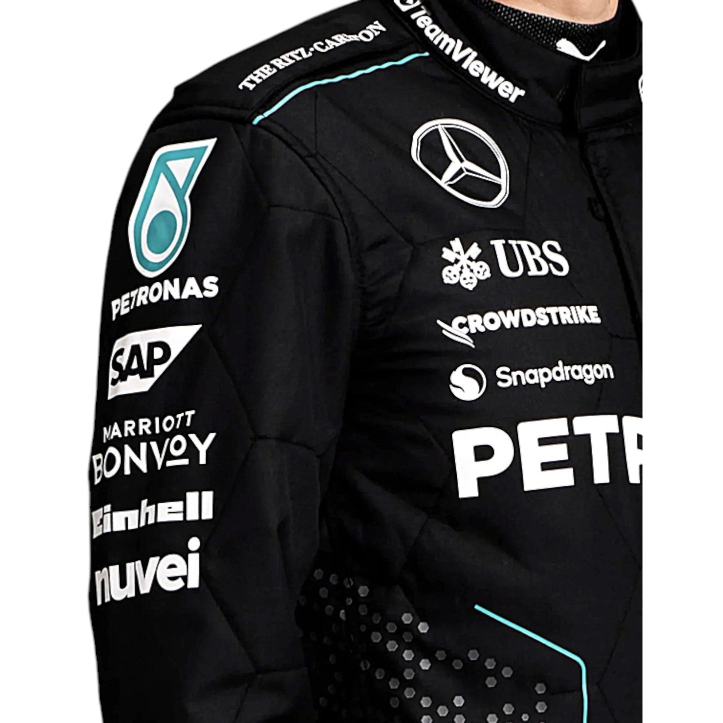 2024 George Russell Mercedes AMG F1 Race Suit REPLICA