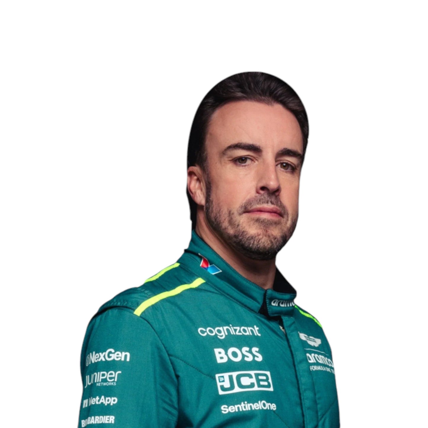 2024 Fernando Alonso Aston Martin F1 Race Suit REPLICA