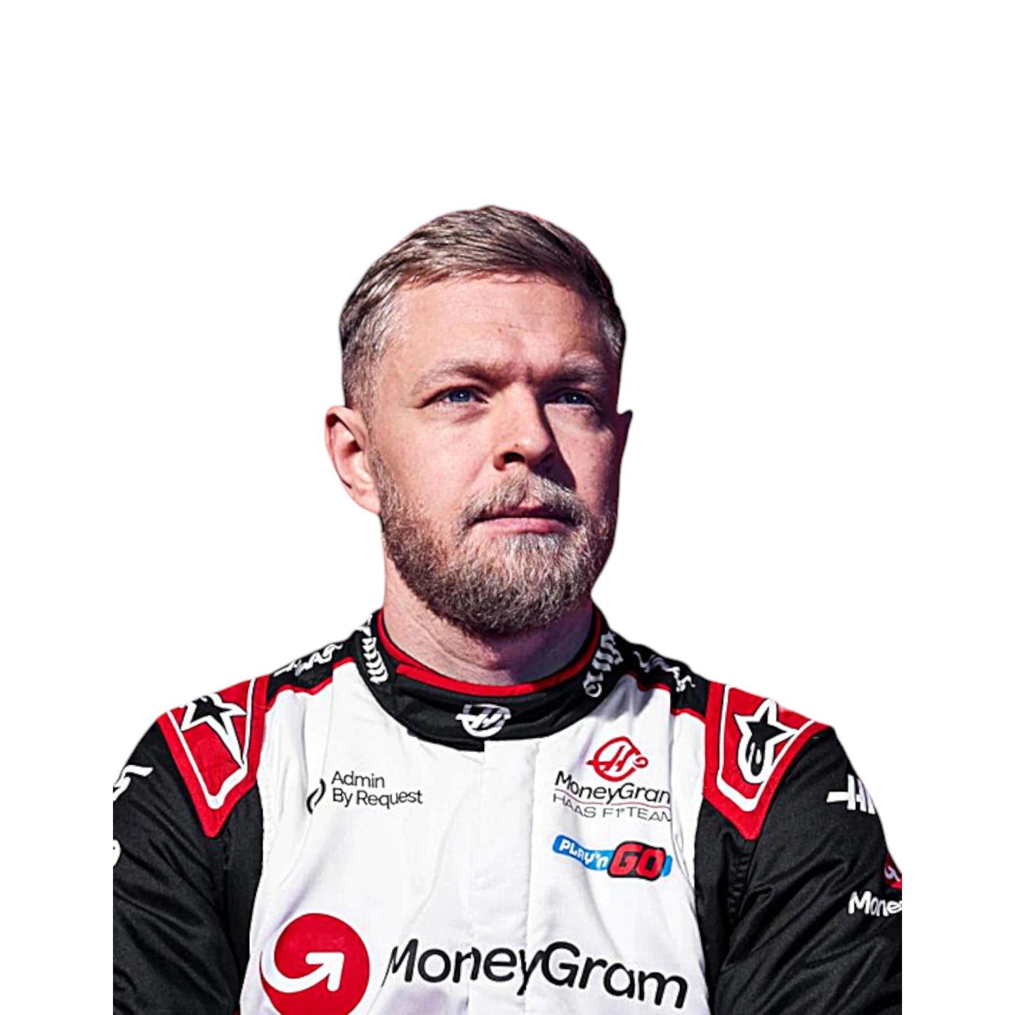 2024 Kevin Magnussen Haas F1 Race Suit REPLICA