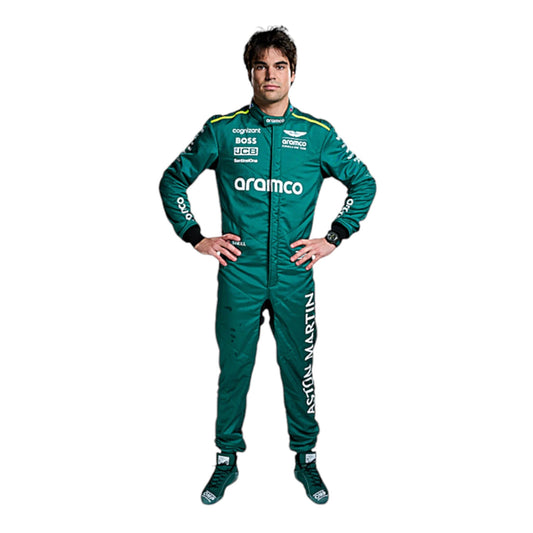 2024 Lance Stroll Aston Martin F1 Race Suit REPLICA