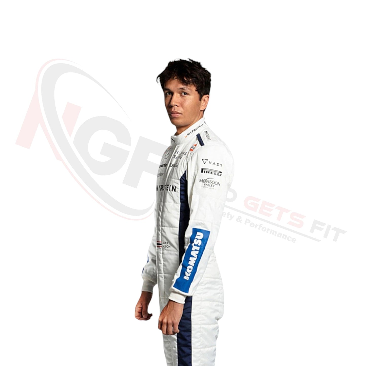 2024 New Alexander Albon Williams F1 Race Suit