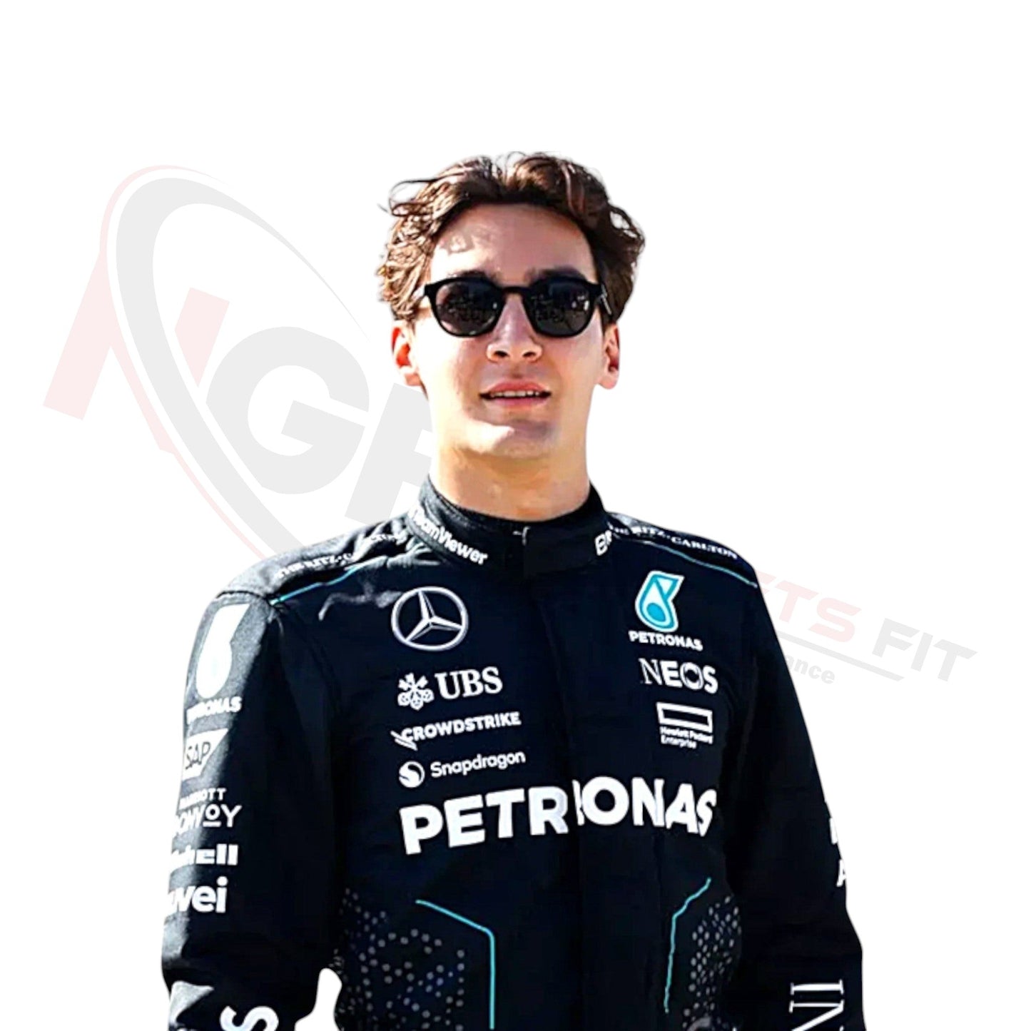 2024 George Russell Mercedes AMG F1 Race Suit REPLICA