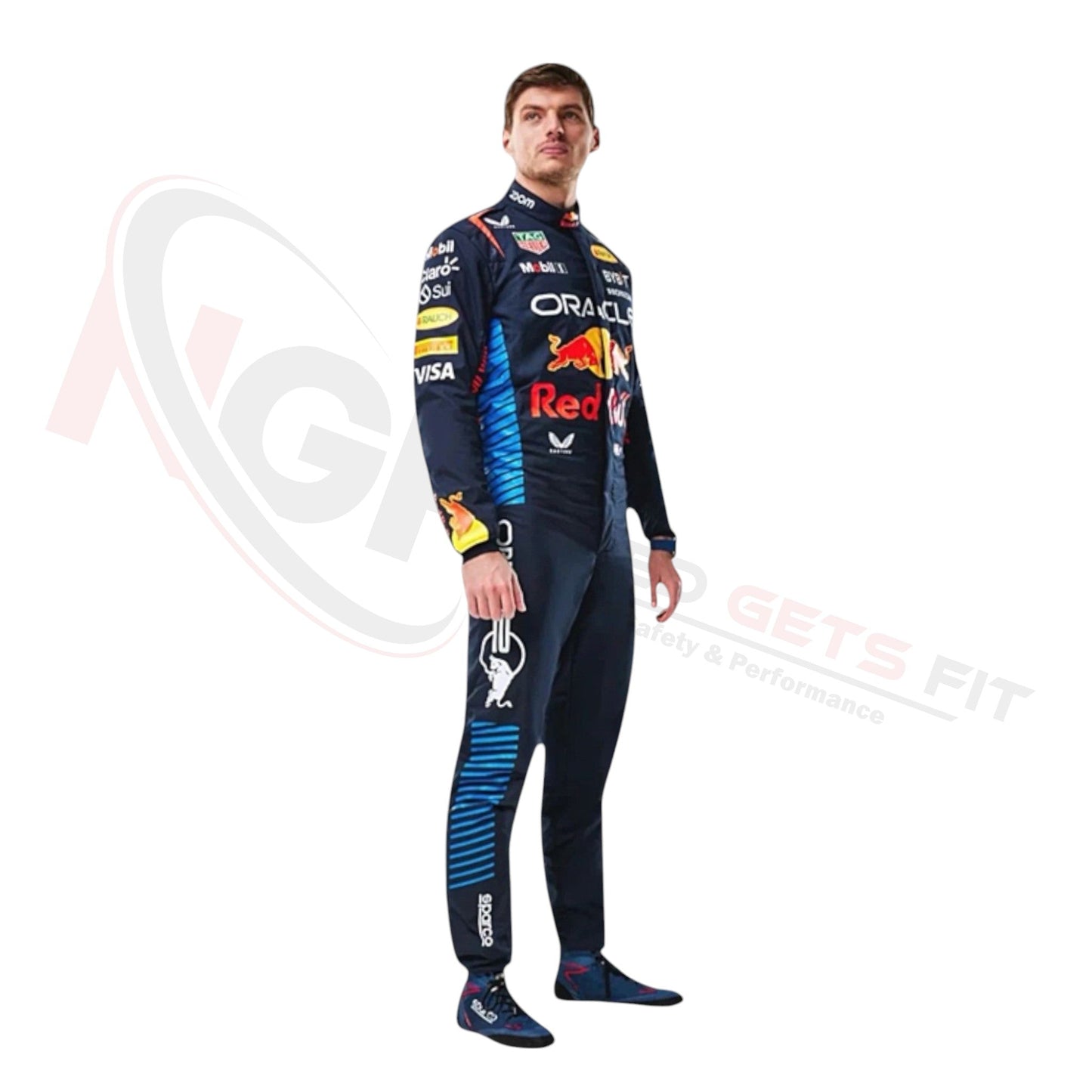 2024 Max Verstappen Red Bull Honda F1 Suit Replica