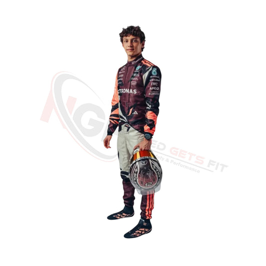 2025 Andrea Kimi Antonelli Mercedes Racing Miami GP Race Suit