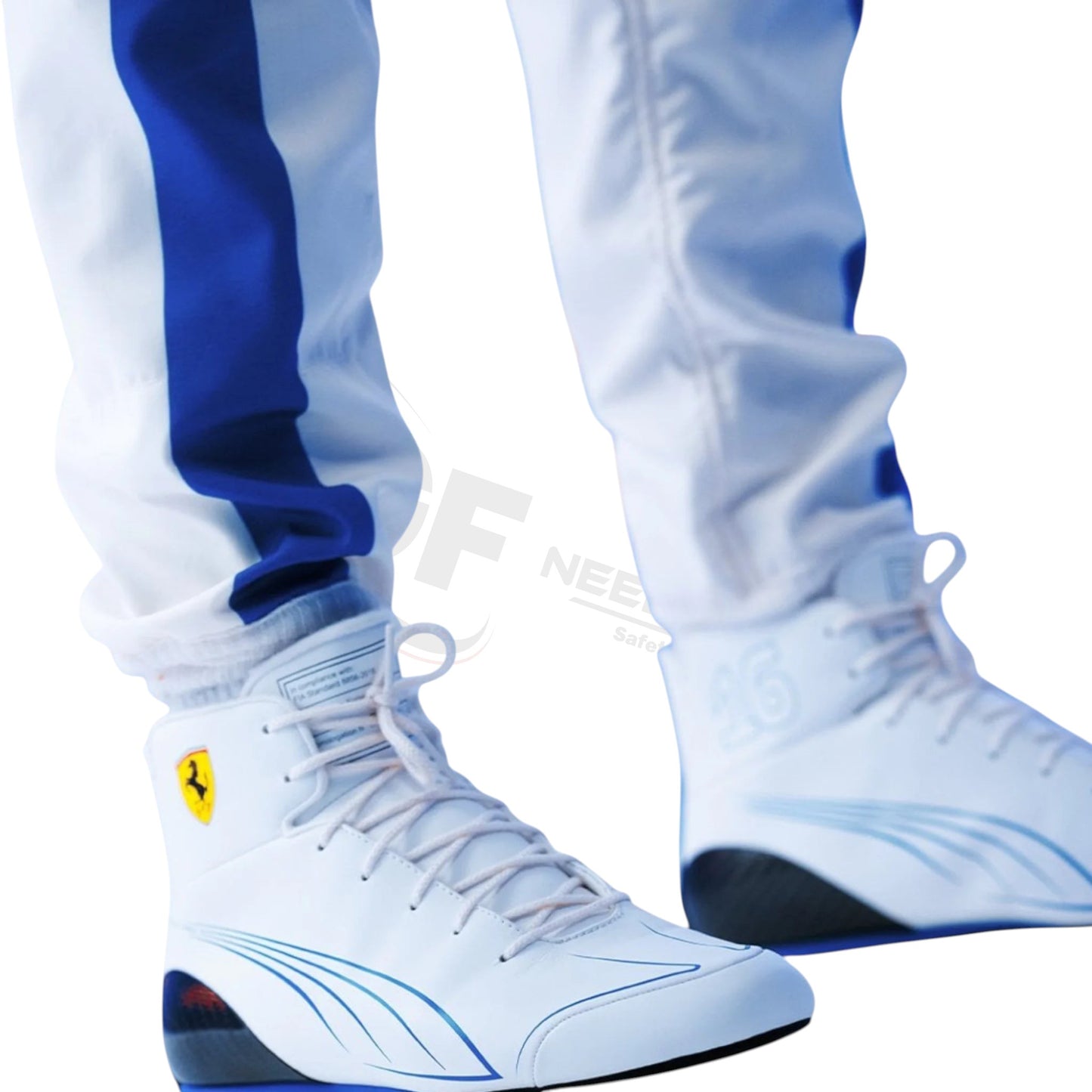 2025 Lewis Hamilton Ferrari Racing Miami GP Race Suit