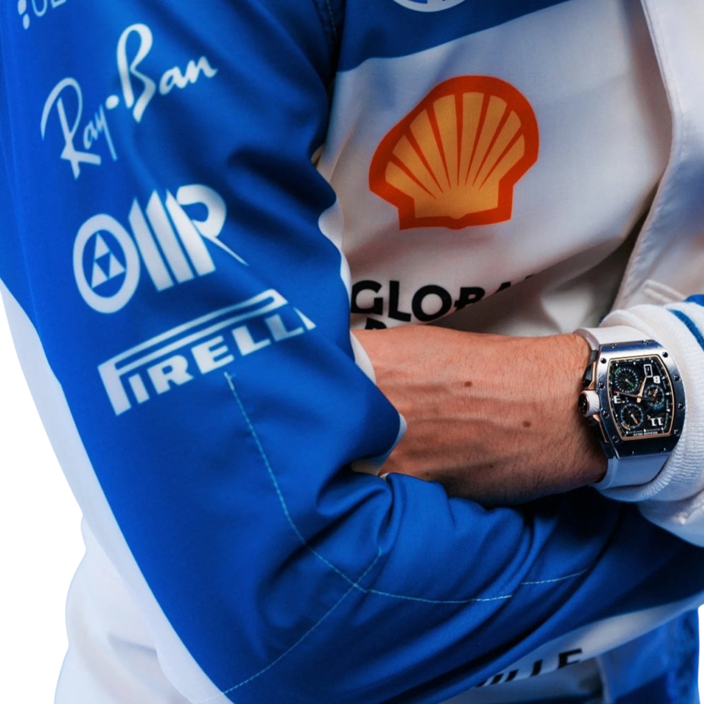 2025 Lewis Hamilton Ferrari Racing Miami GP Race Suit