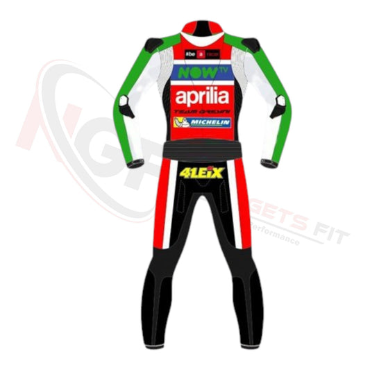 ALEIX ESPARGARO MOTOGP APRILIA SUIT 2017 LEATHER APRILIA RACING SUIT