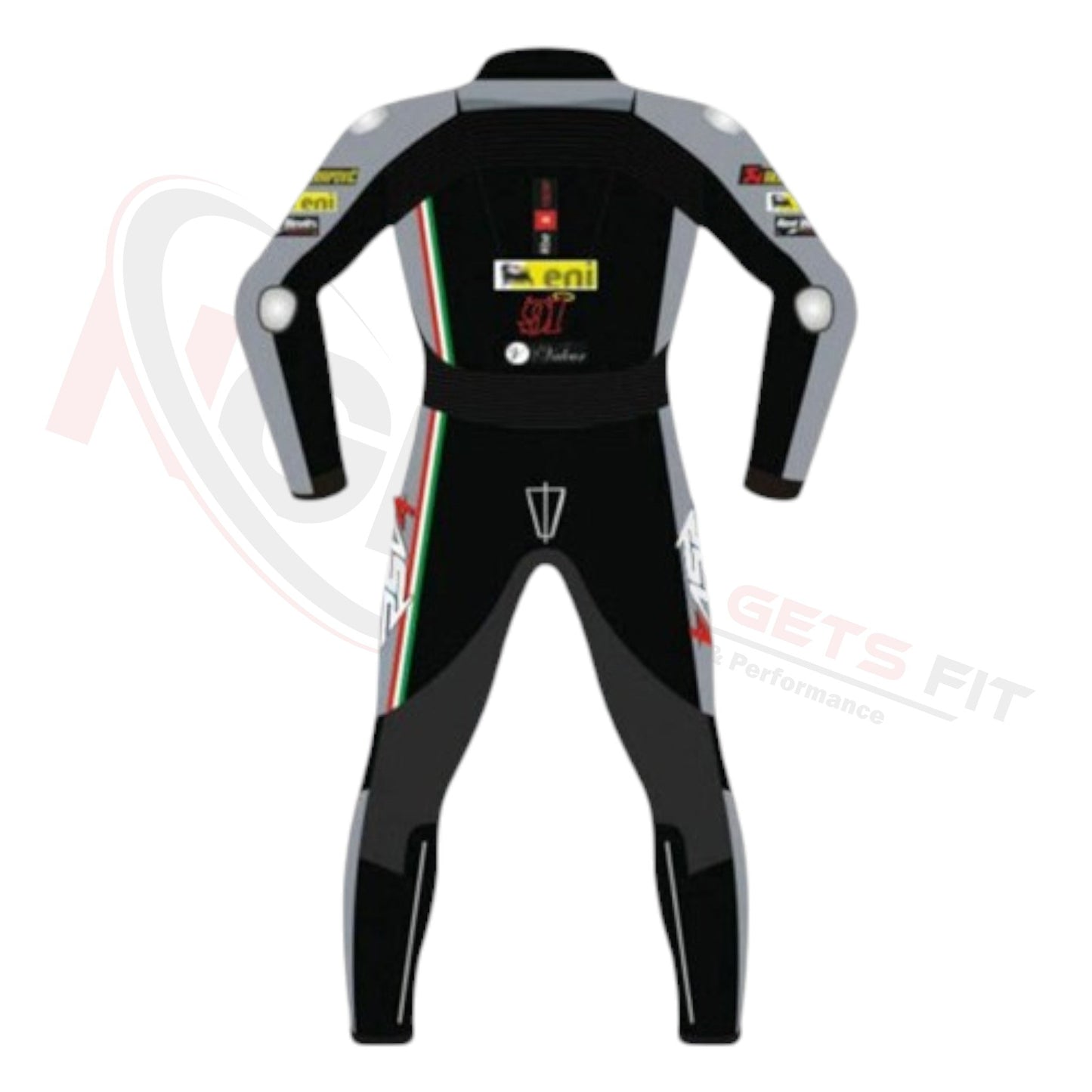 APRILIA WSBK LEATHER SUIT MOTORBIKE RACE SUIT
