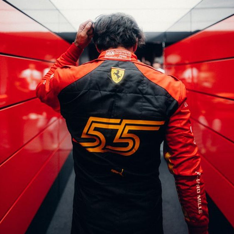 2023 Carlos Sainz Ferrari F1 Spain GP Race Suit