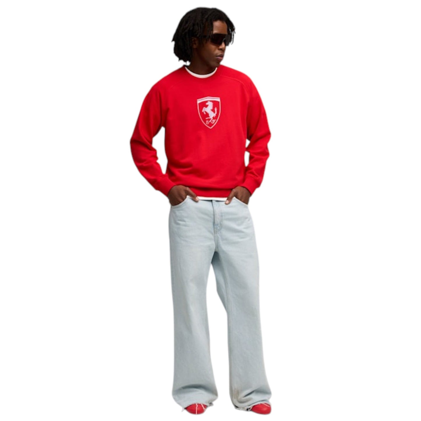 PUMA Ferrari Men’s Motorsport Crew Neck Sweatshirt