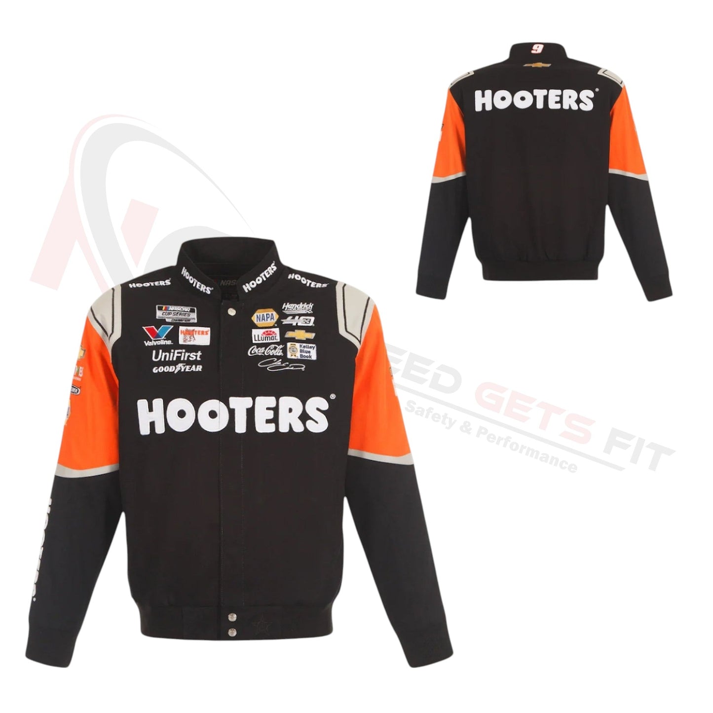 Hooters Nascar Racing Jacket