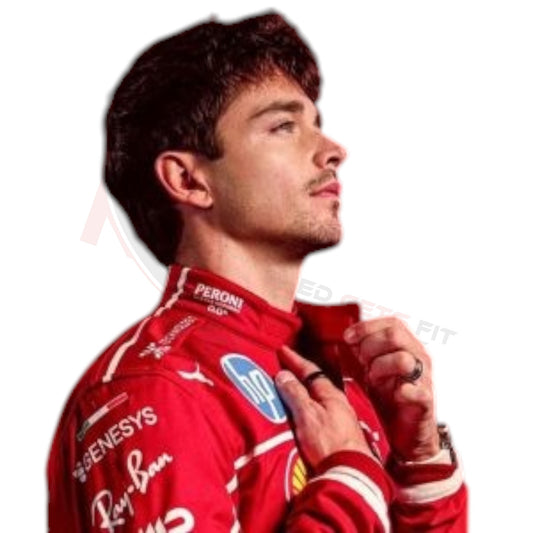 2025 Charles Leclerc Ferrari F1 Race Suit