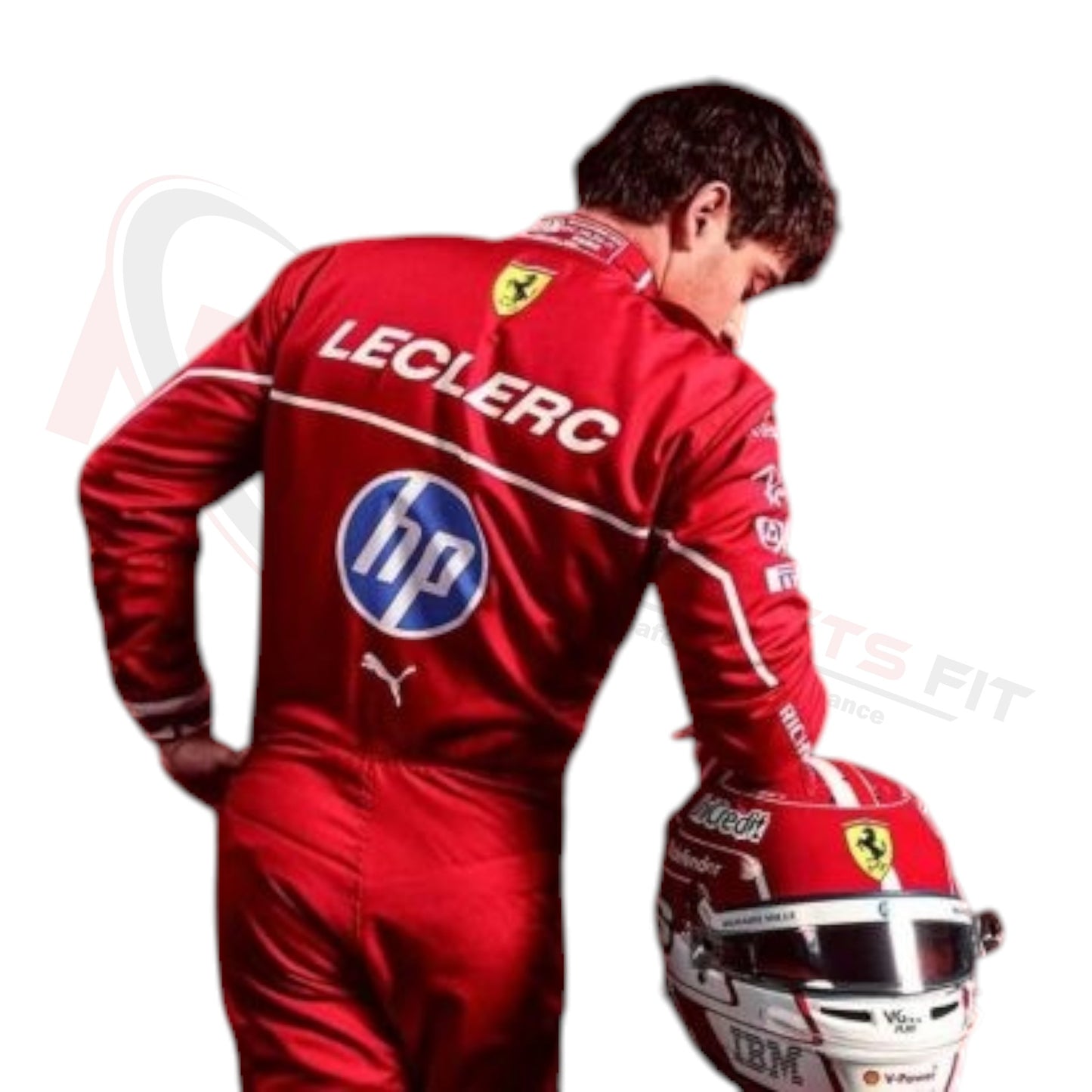 2025 Charles Leclerc Ferrari F1 Race Suit