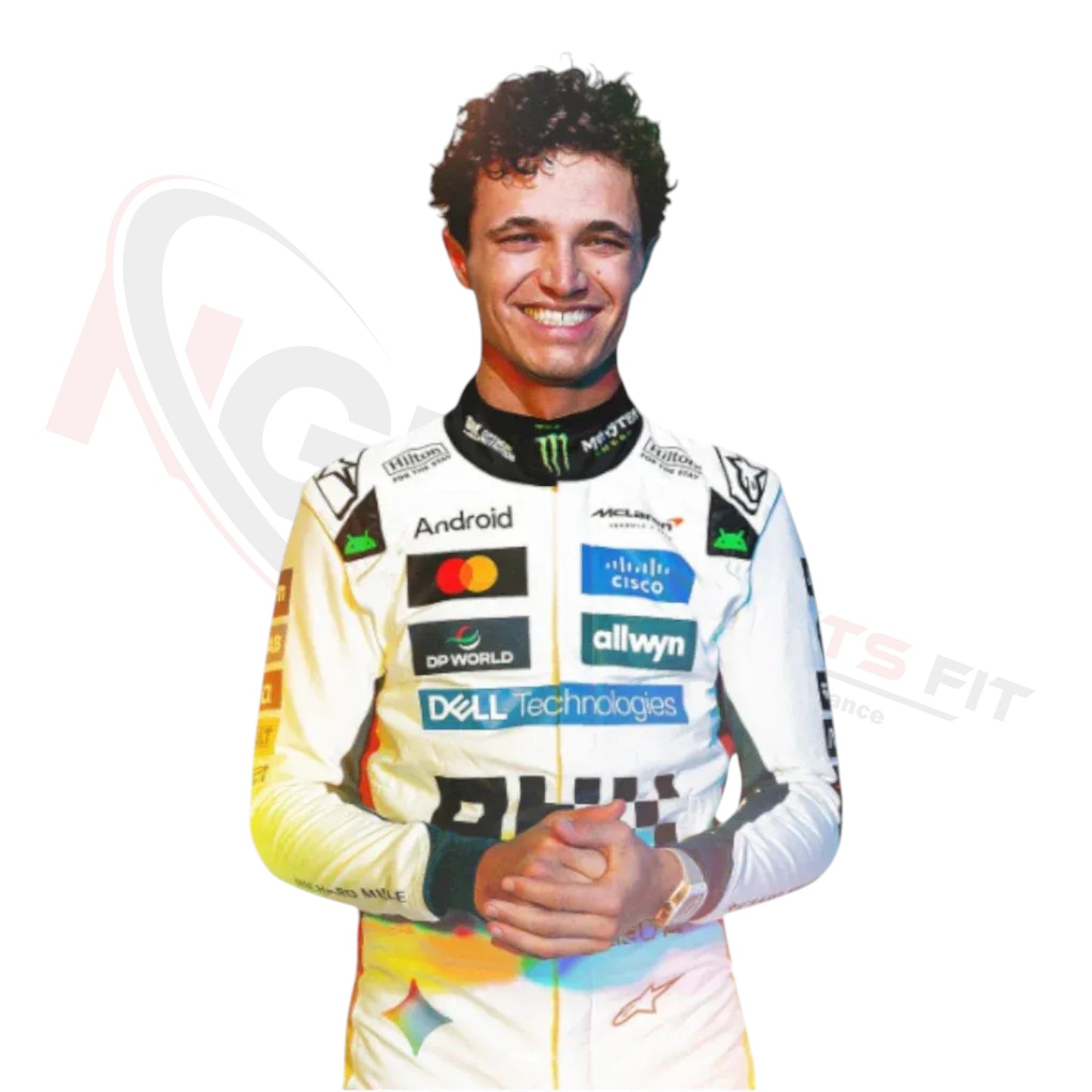 2025 McLaren Lando Norris F1 Racing Suit Replica