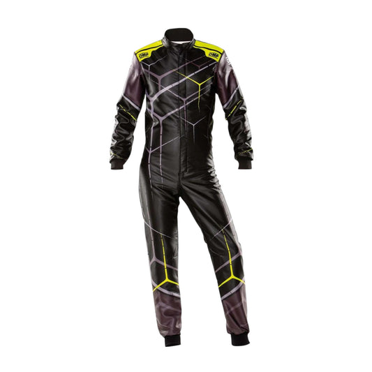 OMP KS ART MY22 Black Kart Suit CIK-FIA Approved