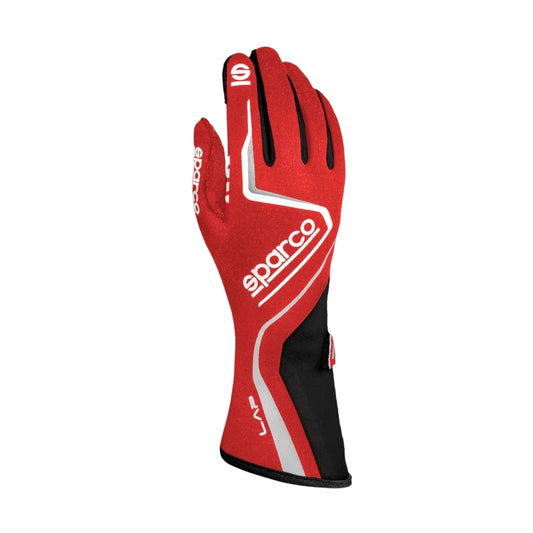 Sparco LAP MY20 Red Rally Gloves (FIA Approved)