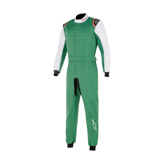 Alpinestars Fireproof Karting Suit Green White