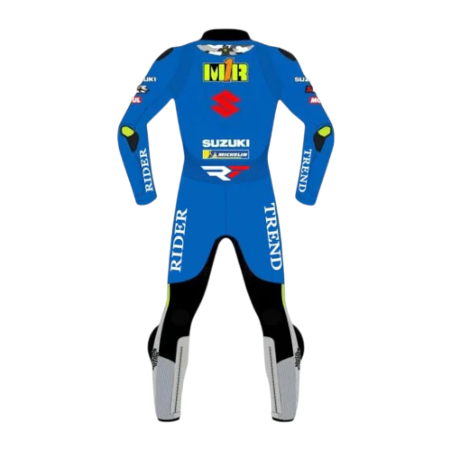 uzuki MotoGP 2021 Joan Mir Motorbike Leather Race Suit