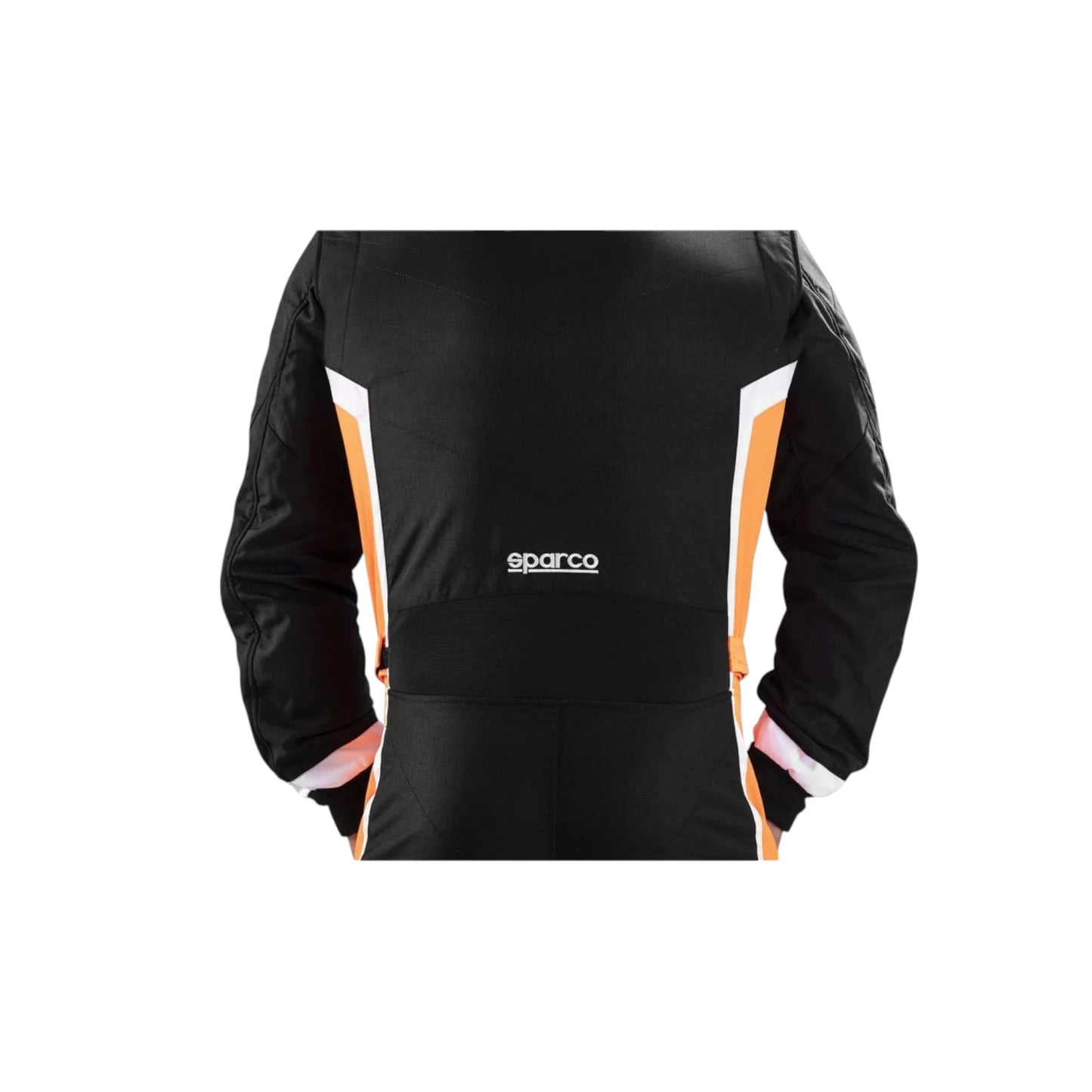 Sparco KERB MY22 Black/Orange Kart Suit CIK-FIA