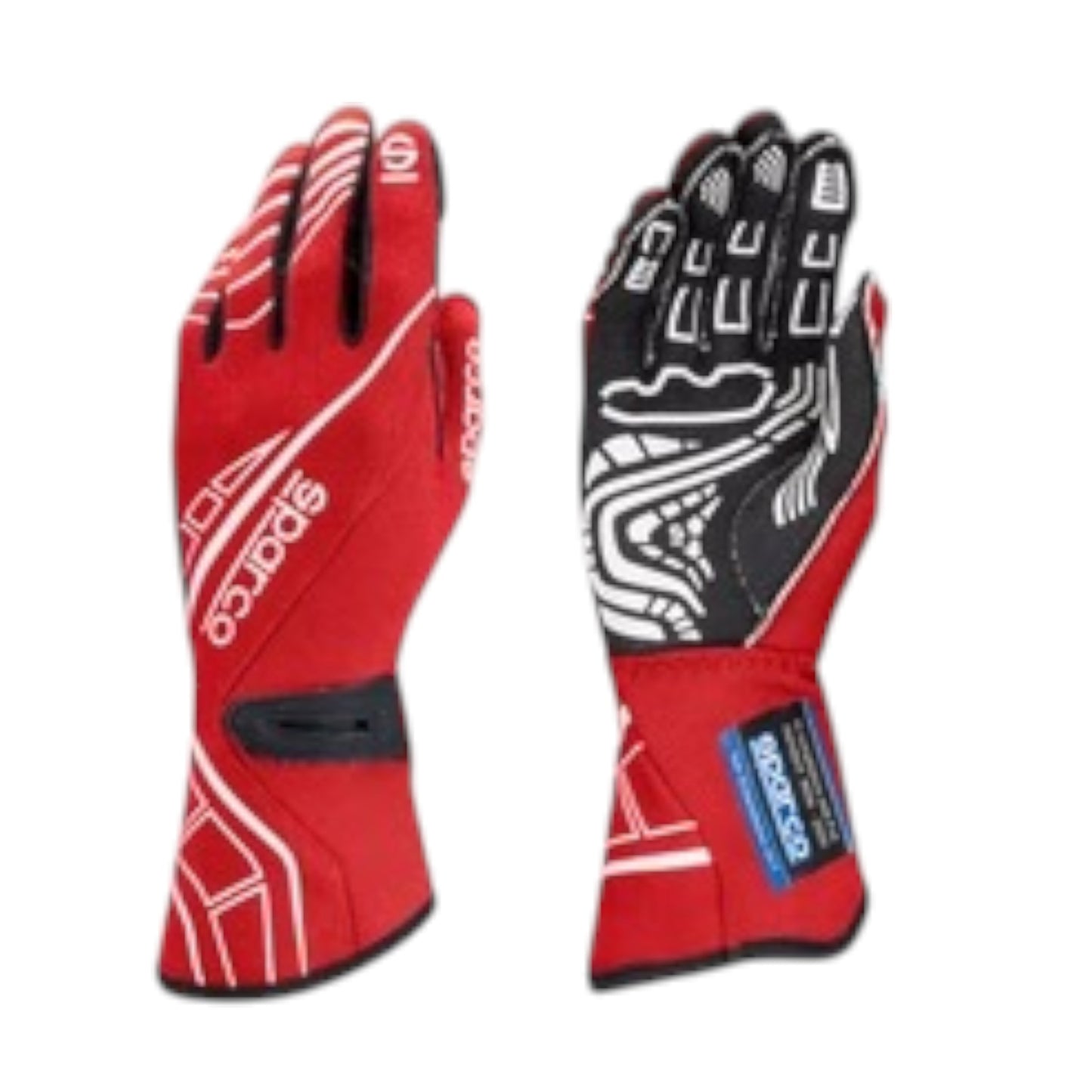 Sparco LAP RG-5 Black Race Gloves (FIA Approved)