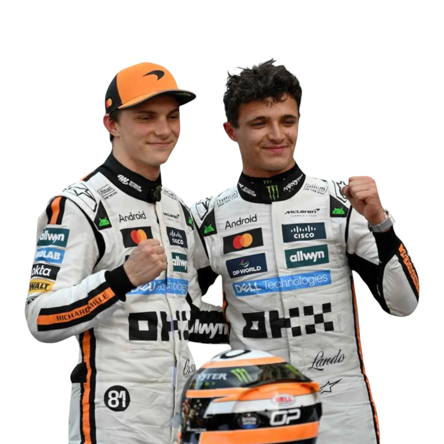 2025 Lando Norris Mclaren Monaco GP F1 Race Suit