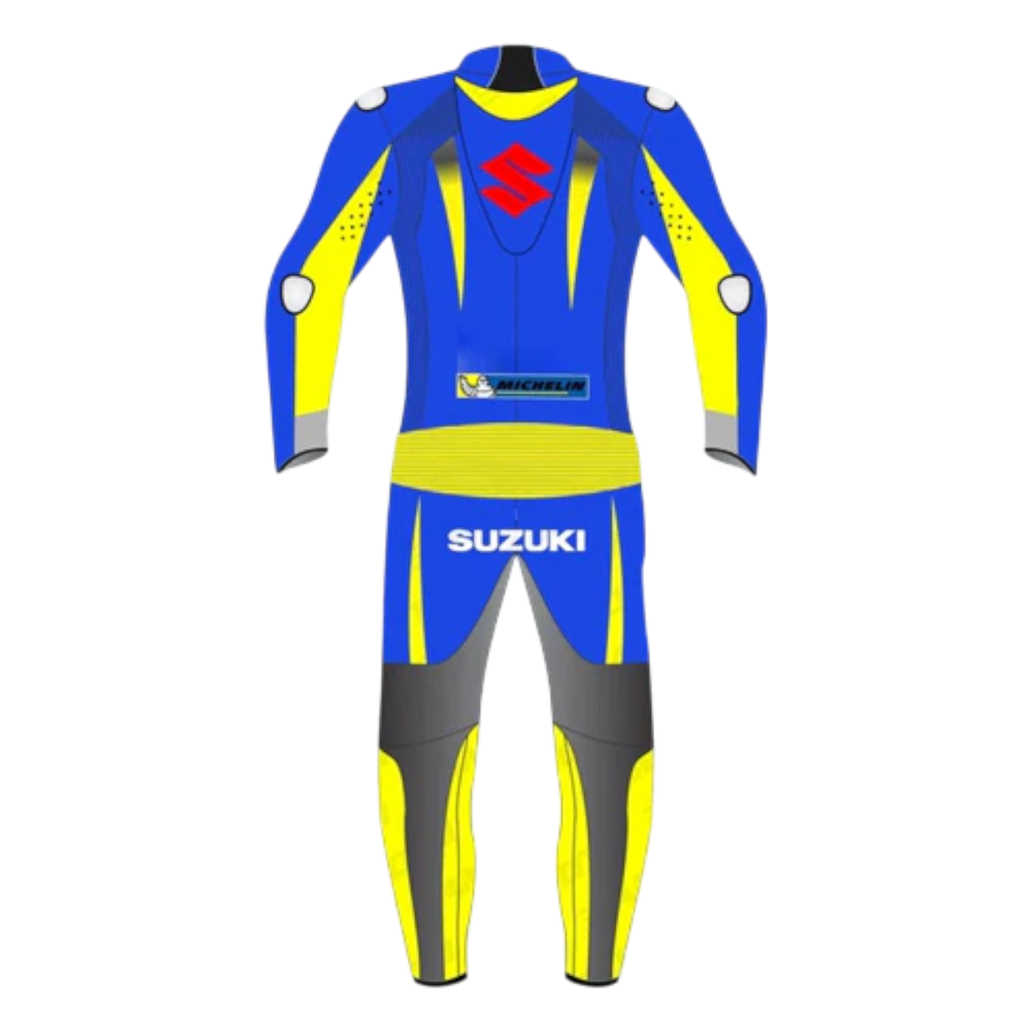 Professional Suzuki Motorbike Leather Race Suit