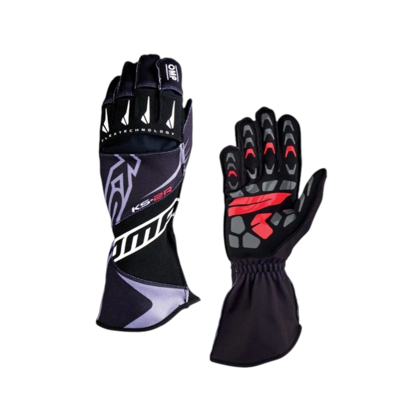 OMP KS-2R MY22 High-Grip Karting Gloves (FIA)