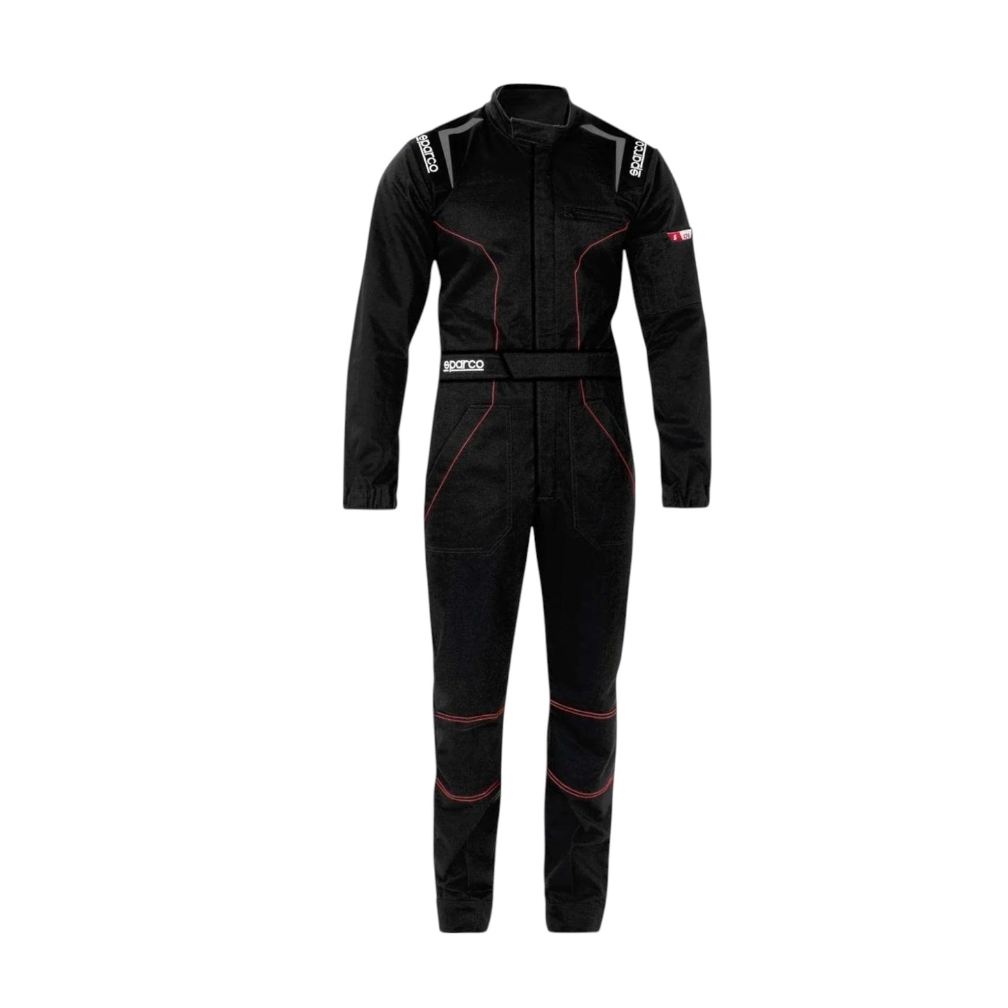Sparco MS-4 Red Mechanic Overalls Suit
