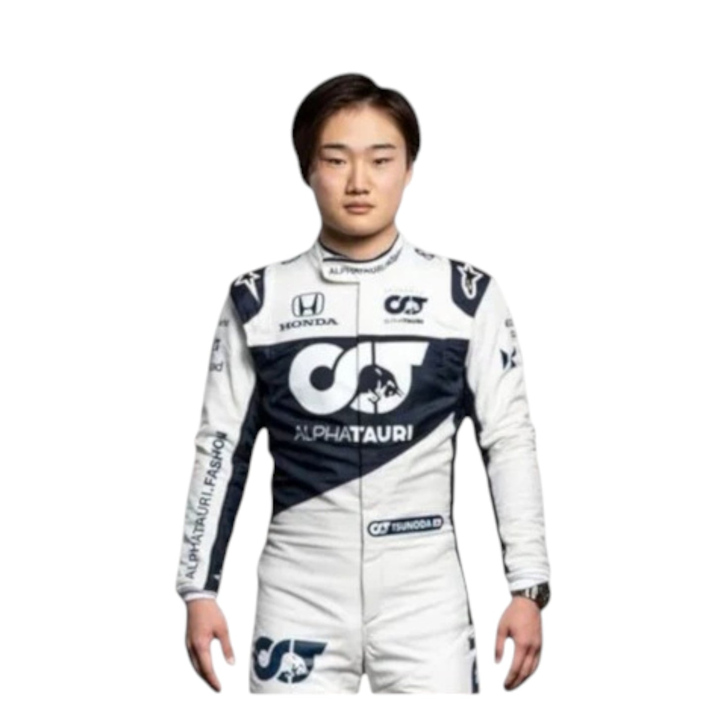 2020 Yuki Tsunoda AlphaTauri F1 Team Race Suit