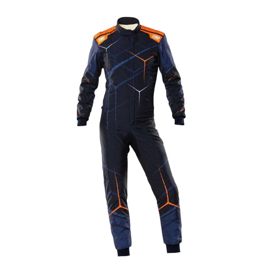 OMP ONE ART MY20 Racing Suit Navy FIA Approved