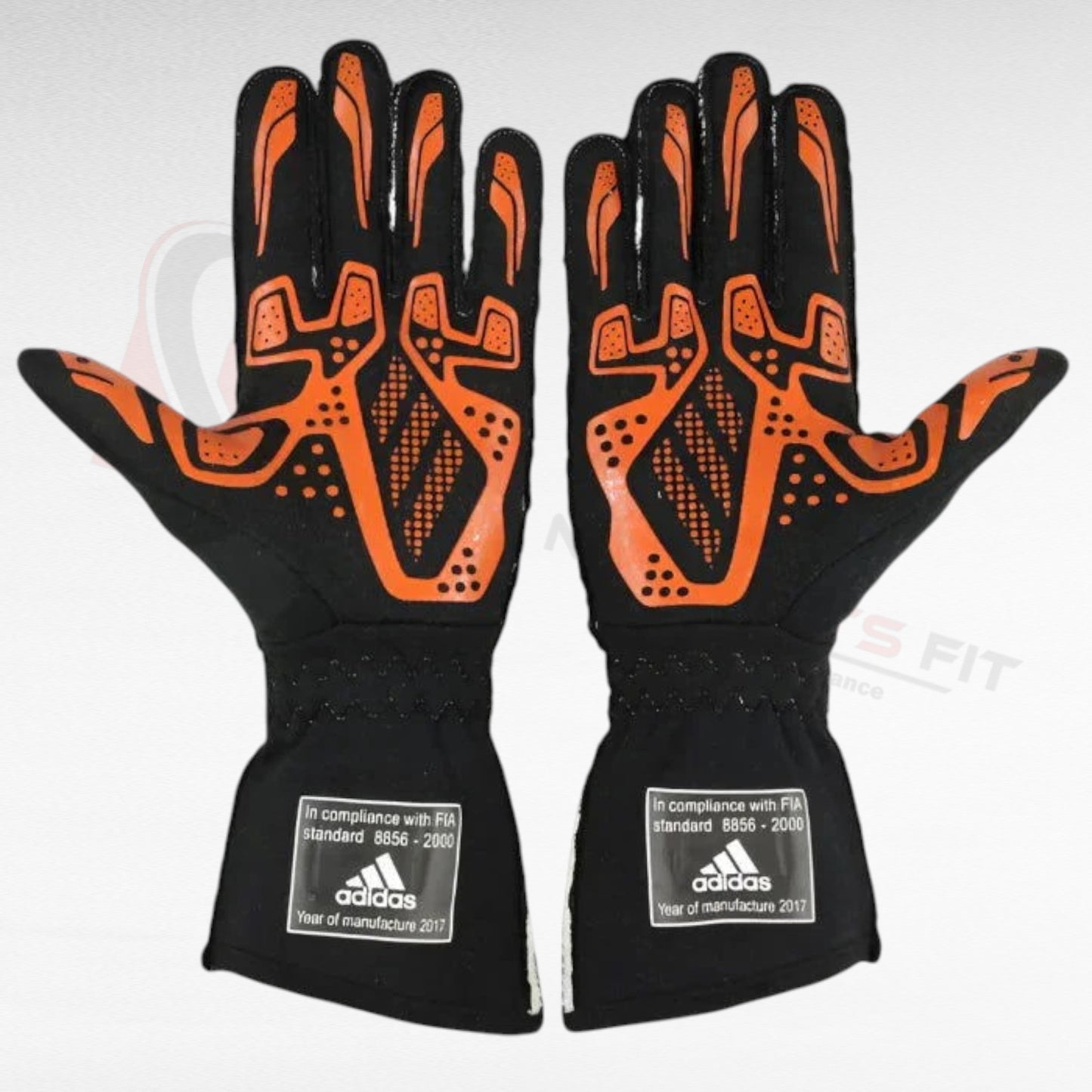2017 Fernando Alonso McLaren Honda F1 Gloves – Adidas Replica