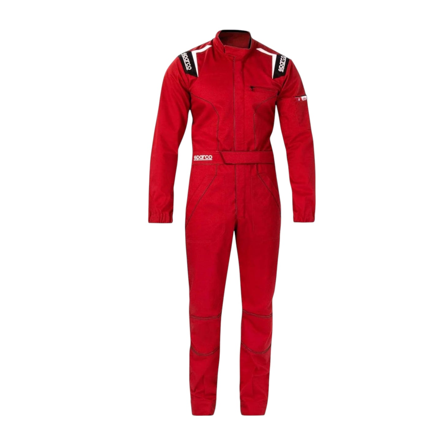 Sparco MS-4 Red Mechanic Overalls Suit