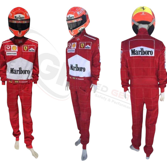 2004 Michael Schumacher Ferrari F1 Racing Suit Replica