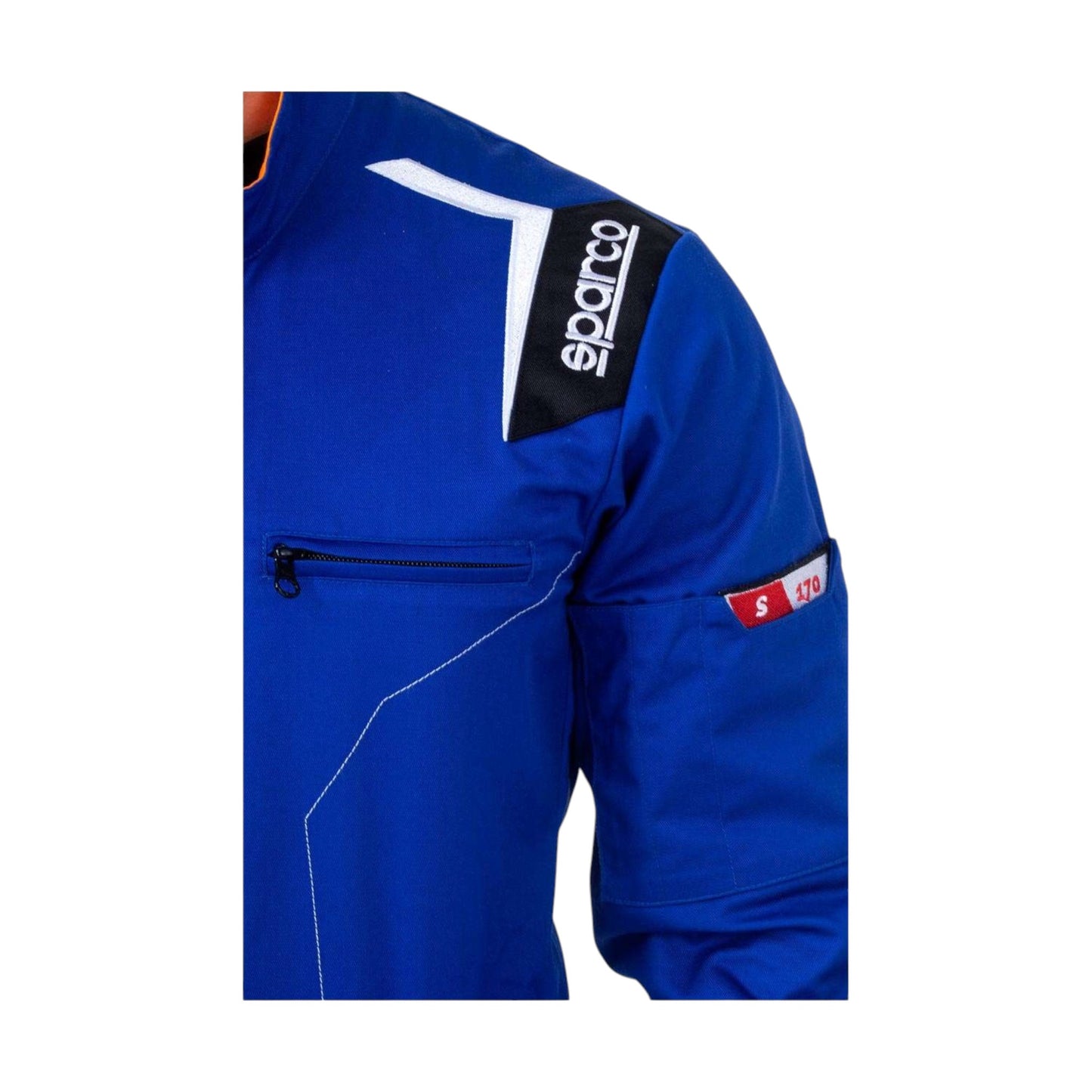 Sparco MS-4 Red Mechanic Overalls Suit