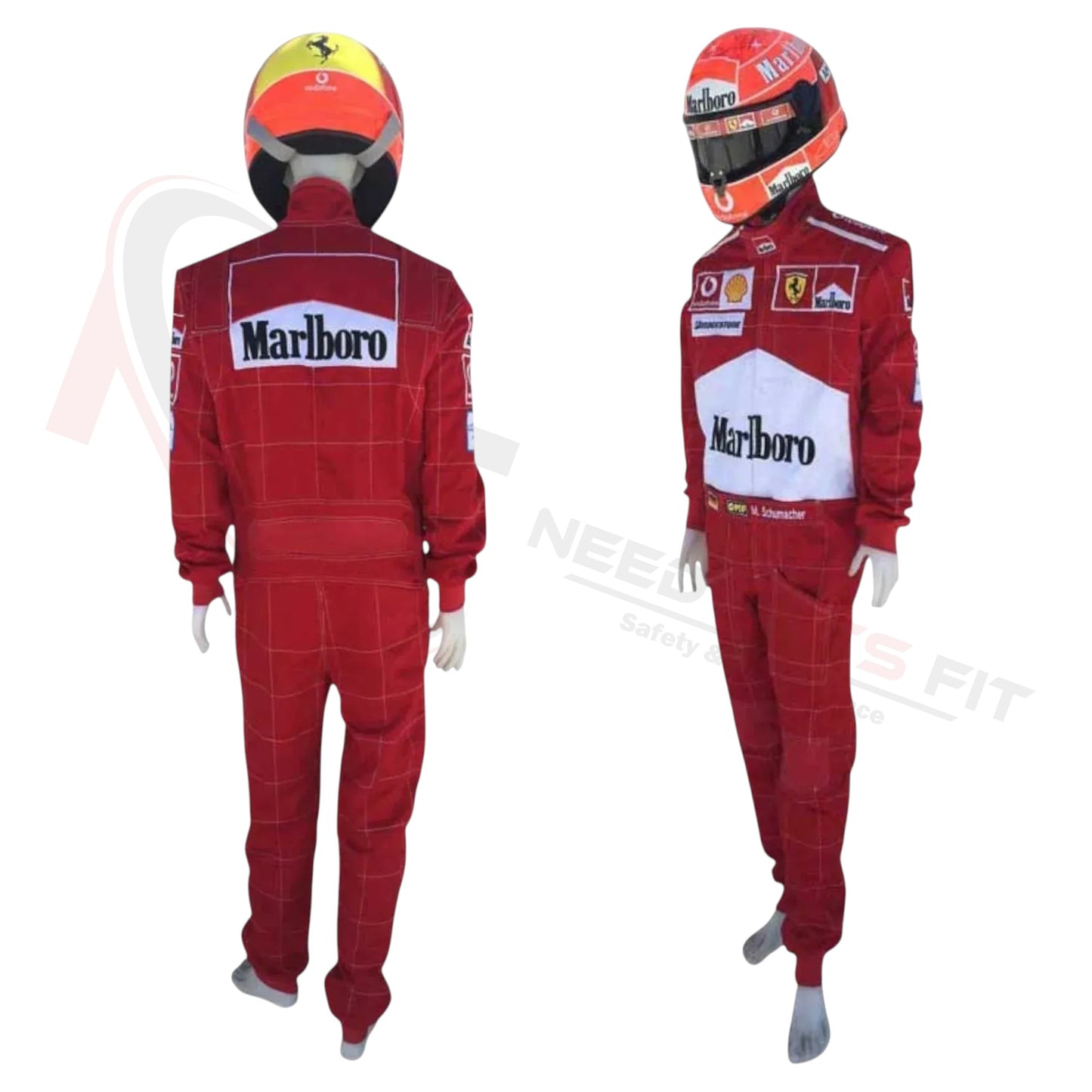 2004 Michael Schumacher Ferrari F1 Racing Suit Replica