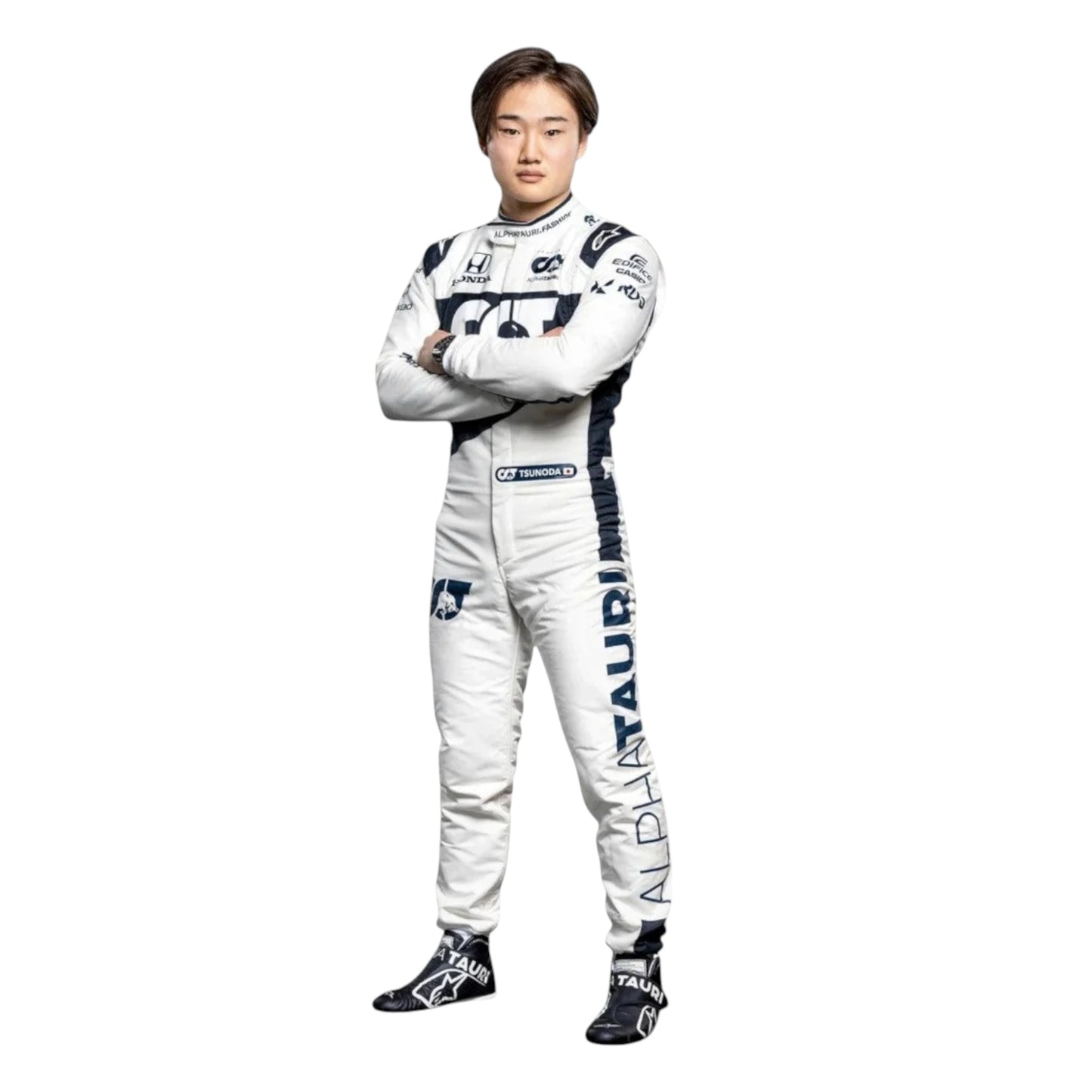 2021 Yuki Tsunoda AlphaTauri Rookie F1 Race Suit