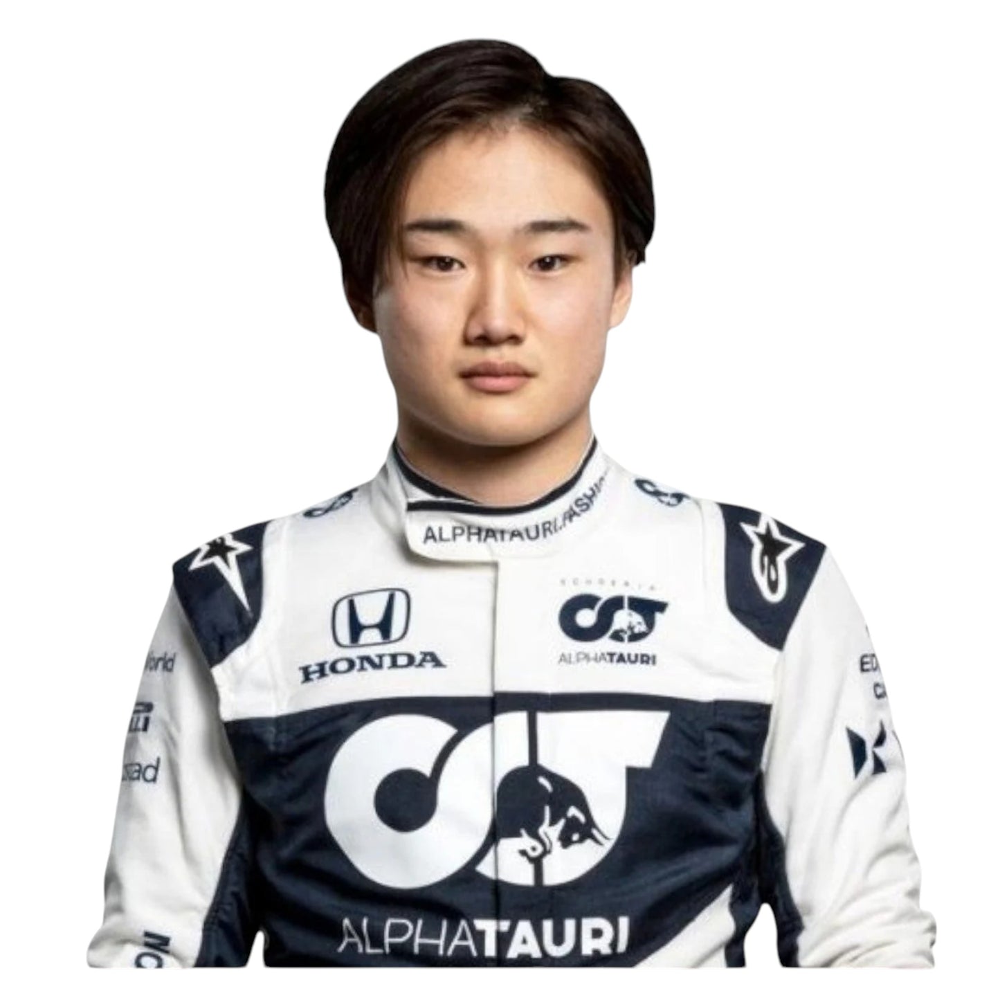 2021 Yuki Tsunoda AlphaTauri Rookie F1 Race Suit