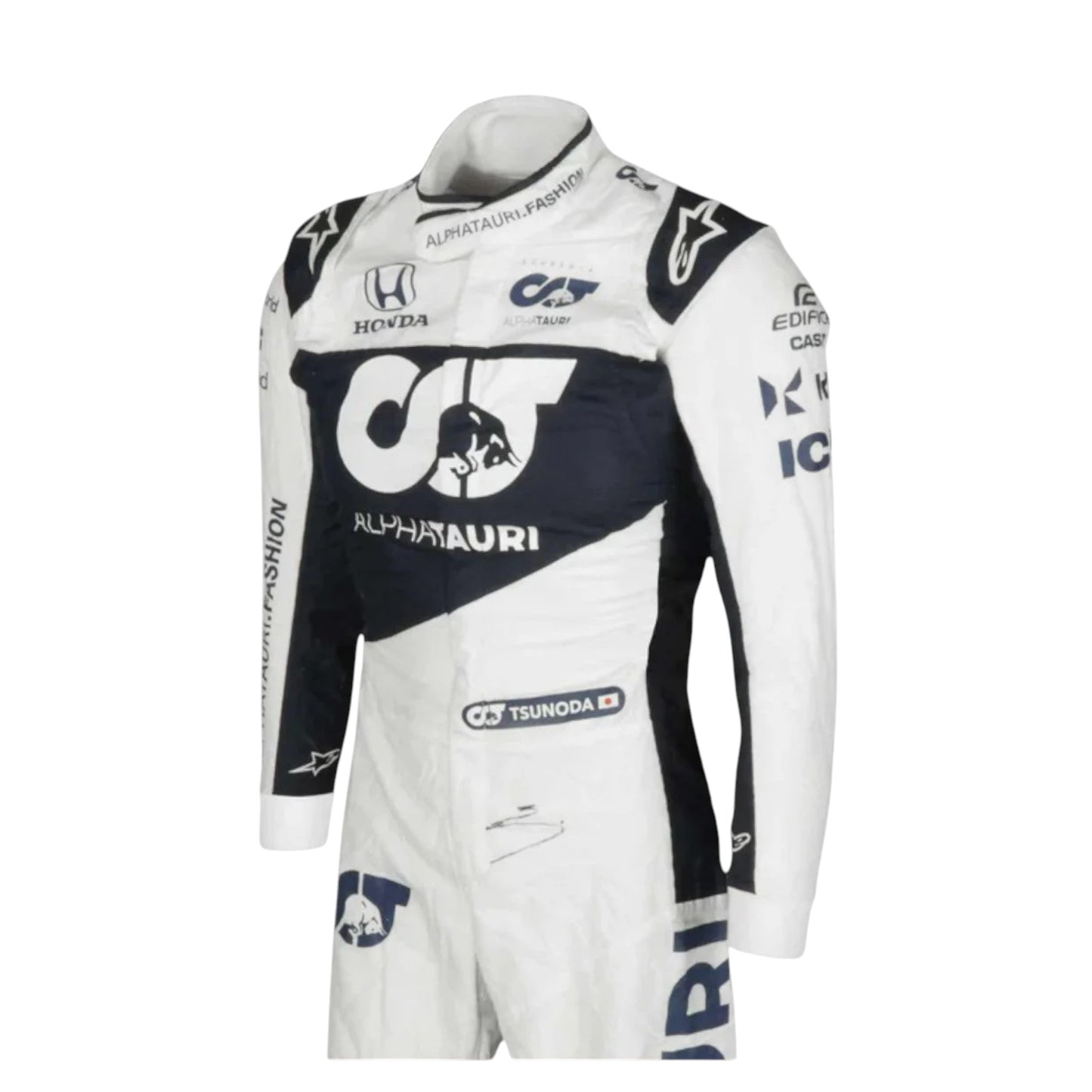 2021 Yuki Tsunoda AlphaTauri Rookie F1 Race Suit
