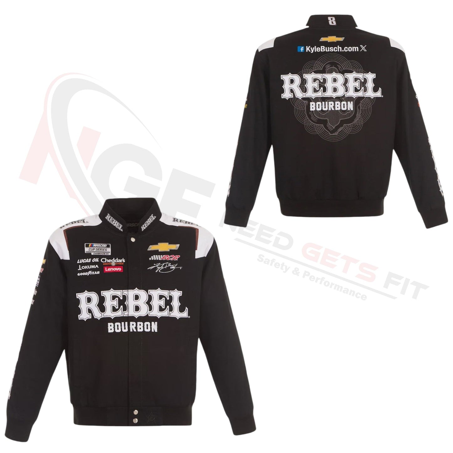 Rebel NASCAR Race Jacket