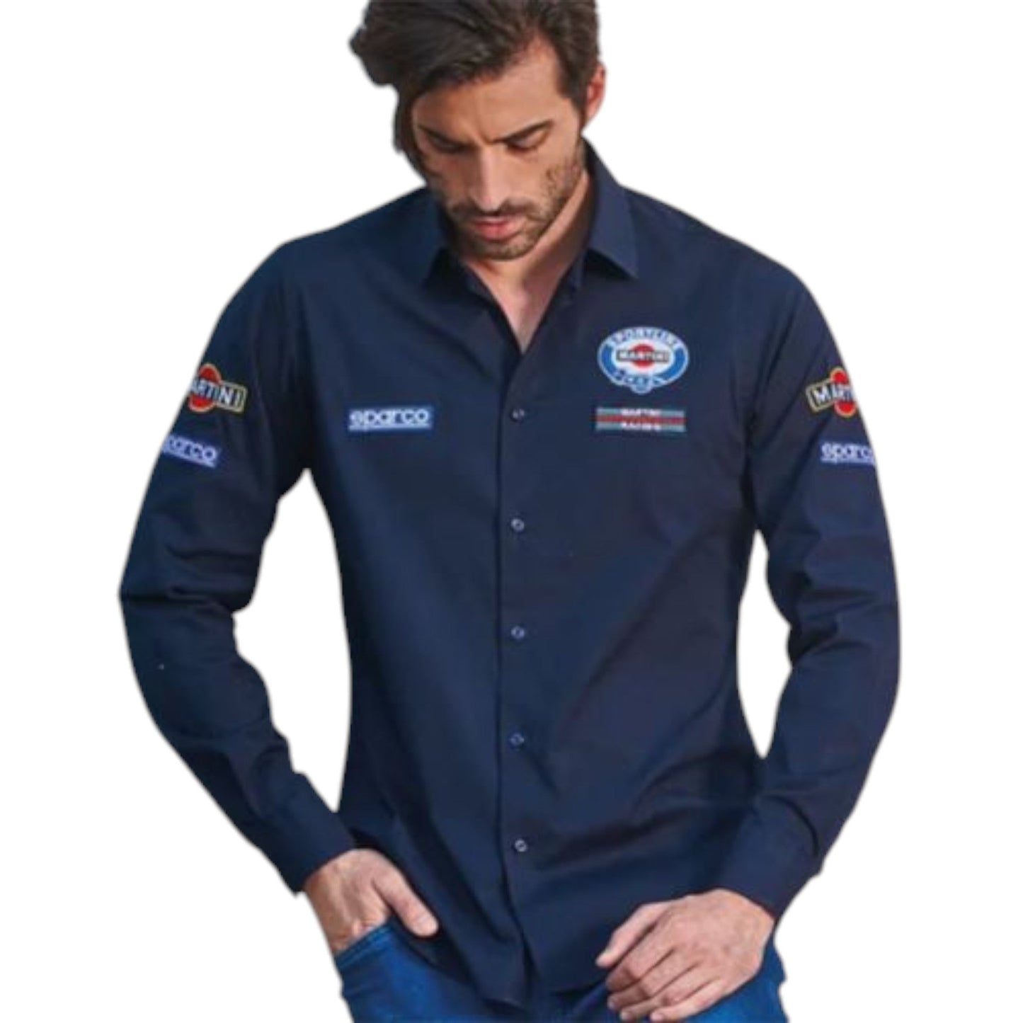 Sparco Shirt Long Sleeves Martini Racing