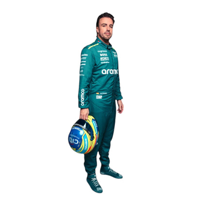 2024 Fernando Alonso Aston Martin F1 Race Suit REPLICA