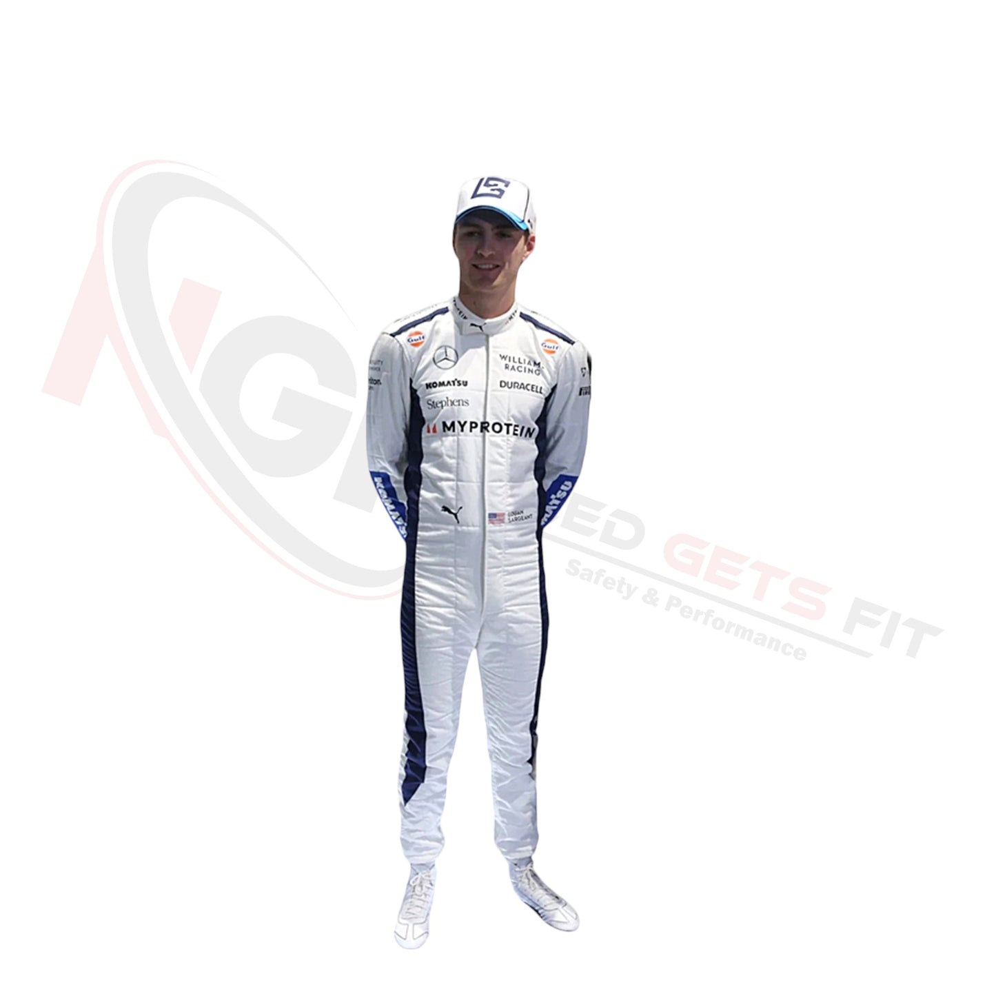 2024 Logan Sargeant Williams F1 Race Suit