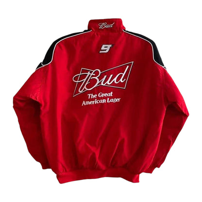 BUD NESCAR Race Jacket Embrouded