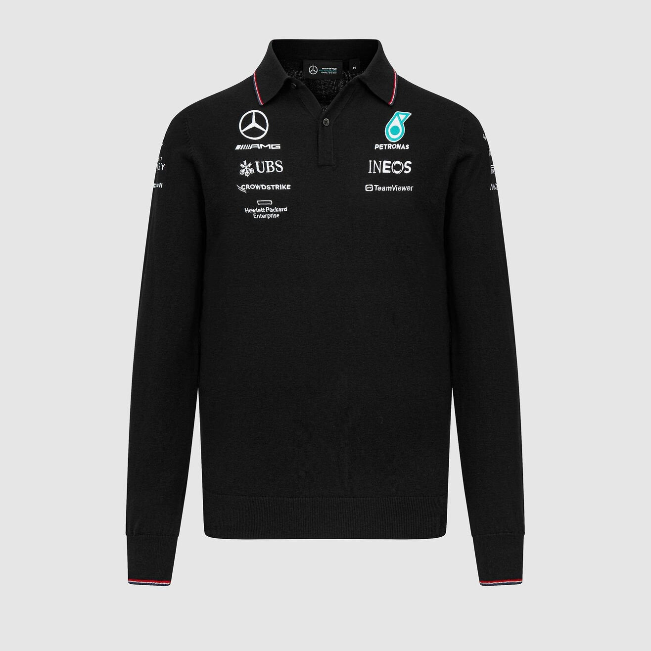 Team Long sleeve Knitted Polo