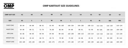 OMP SUMMER Mechanics/Indoor Kart Suit