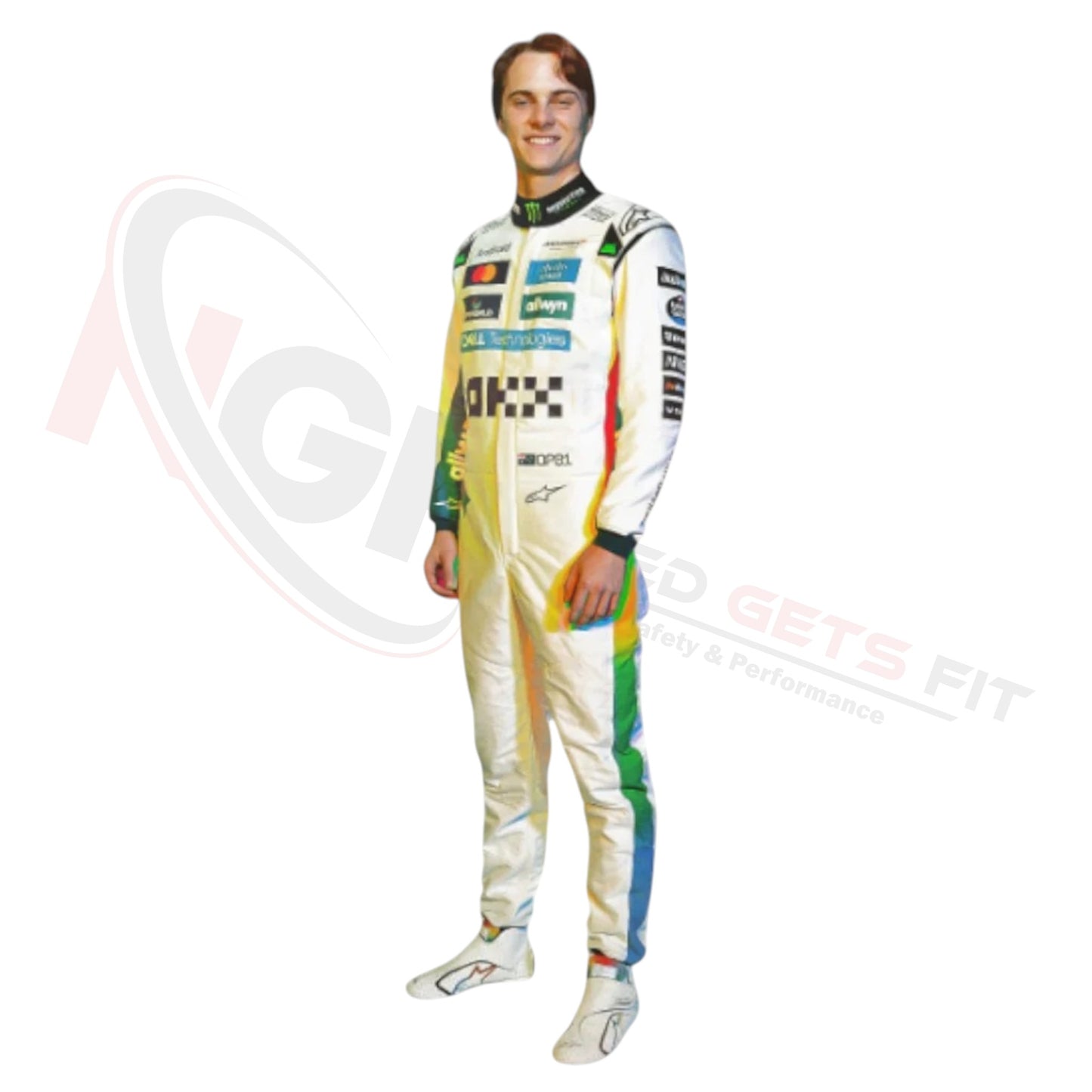 2025 McLaren Lando Norris F1 Racing Suit Replica