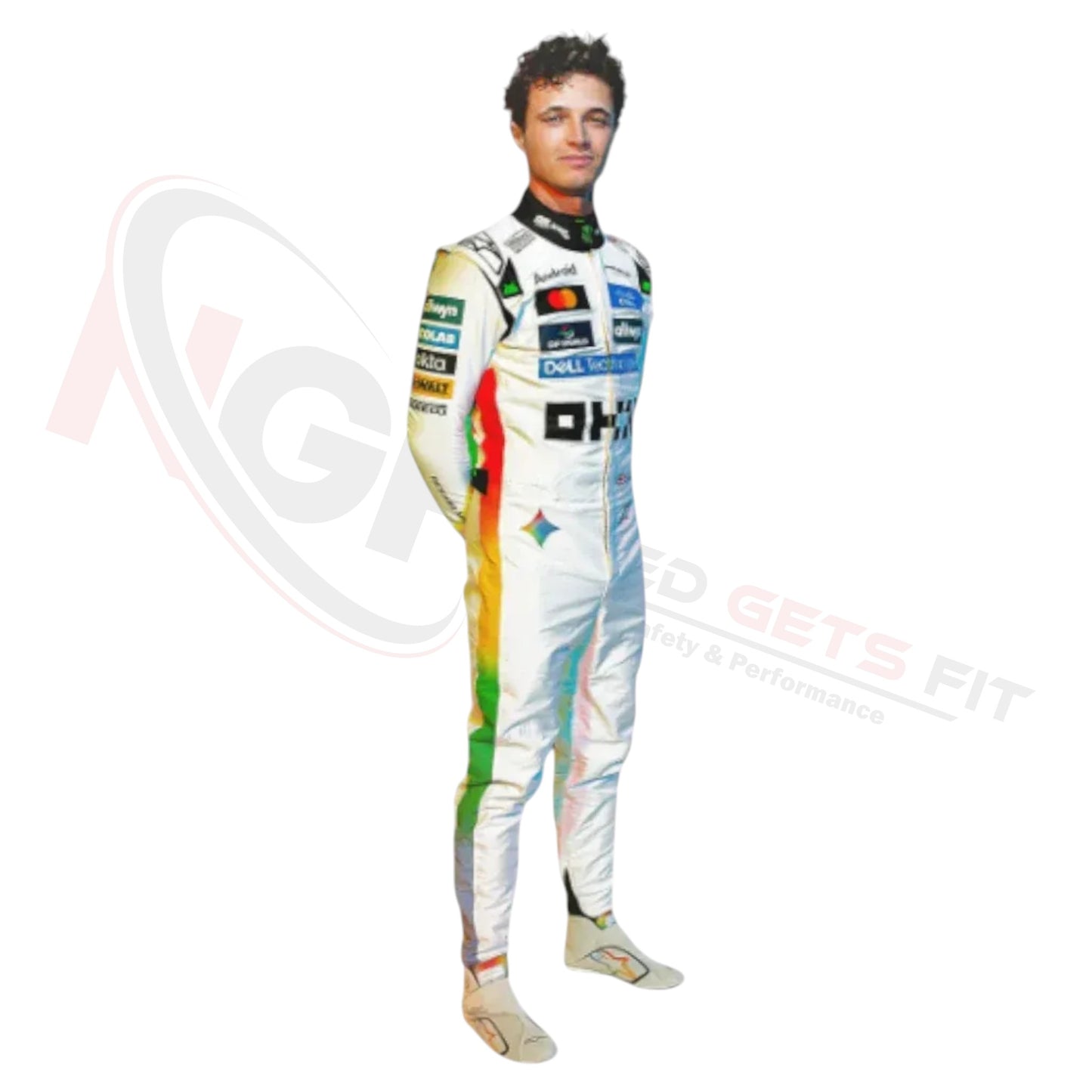 2025 McLaren Lando Norris F1 Racing Suit Replica